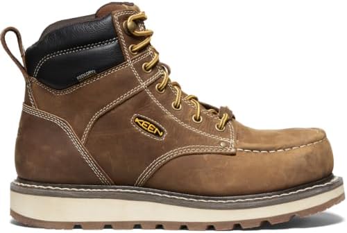 KEEN Utility Men's Cincinnati 6" Composite Toe Waterproof Wedge Work Boots