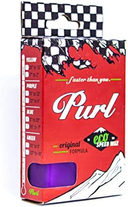 Purl - Ski & Snowboard Wax - Non Toxic - Biodegradable - No Fluoros