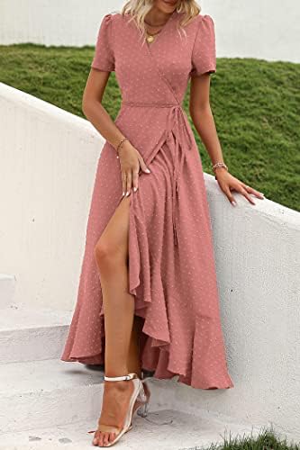 PRETTYGARDEN Women's Boho Floral Summer Maxi Dresses
