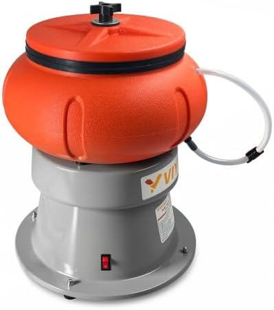 Electric 18LBS Vibratory Tumbler Bowl Tumbling Polishing Machine