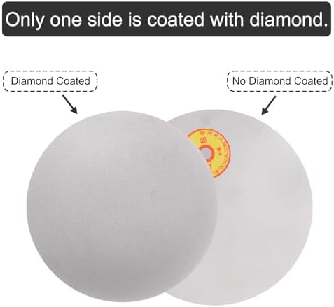 uxcell Diamond Sanding Grinding Disc, 12in (300mm) Grit 320 No Center Hole