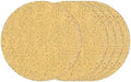 25Pcs Sanding Discs 3In 40Grit Hook and Loop Sandpapers Yellow