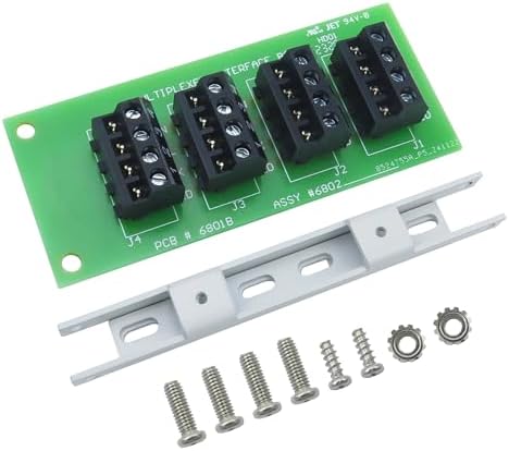 6584 Multiplex Printed Circuit Board Replacement Kit for Zodiac 6584 and Zodiac Jandy AquaLink RS Pool and Spa Control System - Includes Board, Bracket & Hardware