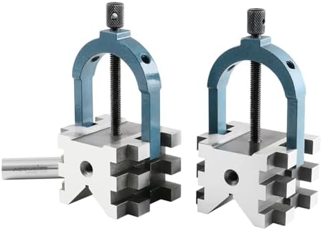 Accusize Multi-Use V-Block Clamp Set, 2-3/8" x 2-3/4" x 2", 0303-0219
