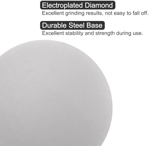uxcell Diamond Sanding Grinding Disc, 12in (300mm) Grit 1000 No Center Hole