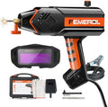 FEMEROL Handheld Welder, Portable Welding Machine 110V with Auto Darkening Goggles, 120A IGBT Inverter Portable ARC Welder Gun, Fits for 3/32" Wire Rods