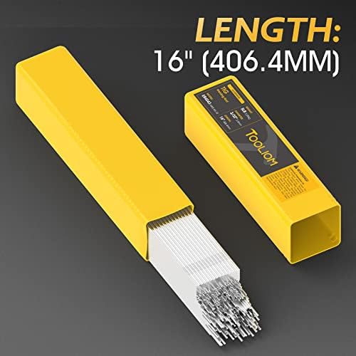 TOOLIOM ER4043 Aluminum TIG Welding Rod, 3/32 x 16", 5 lb