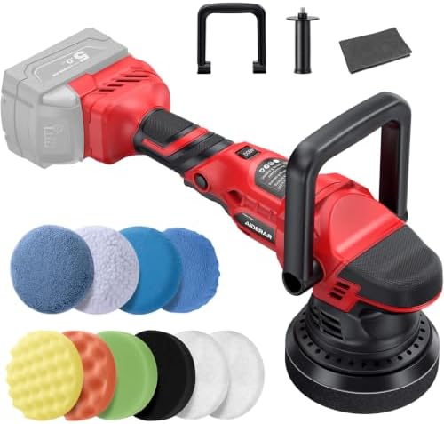 Brushless Car Buffer Polisher for Milwaukee M18 (No Battery)