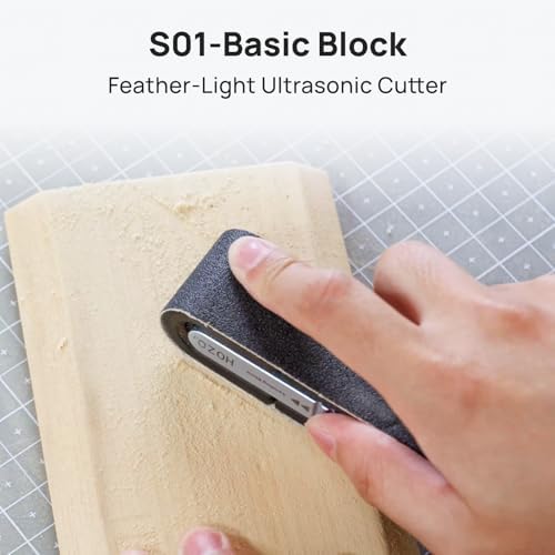HOZO NeoBlock Sanding Block Set – 1 Magnetic Handle + 3 Swappable Heads (Basic, Pro, Expert) with 6 Grit Belts (120/180/240/400/600/800), Supports Wet Sanding, Quick-Swap for 3D Printing & DIY Project