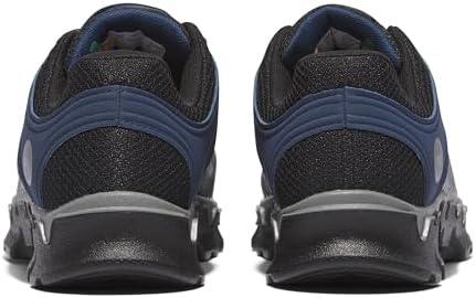 Timberland PRO Men's Powertrain Sport Alloy Safety Toe Industrial Athletic Work Shoe, Grey/Navy-2024 New, 7.5 W