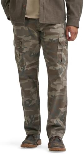 Wrangler Authentics Men's Relaxed Fit Stretch Cargo Pant