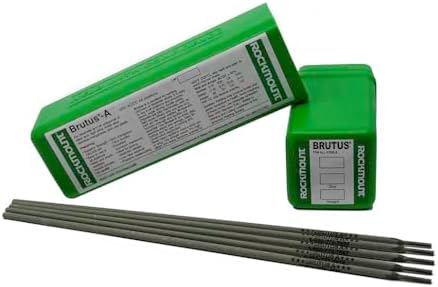 Rockmount Brutus A Welding Electrode: 1/8" Dia., Welds Any Steel and Pulls Broken Bolts - 5 lbs