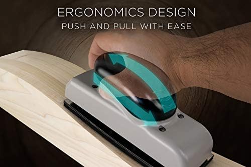 AirVANTAGE AA Sander (Auto-Adjust) Flexible Hand Sanding Block - 2.75" x 7.8" With Hook and Loop