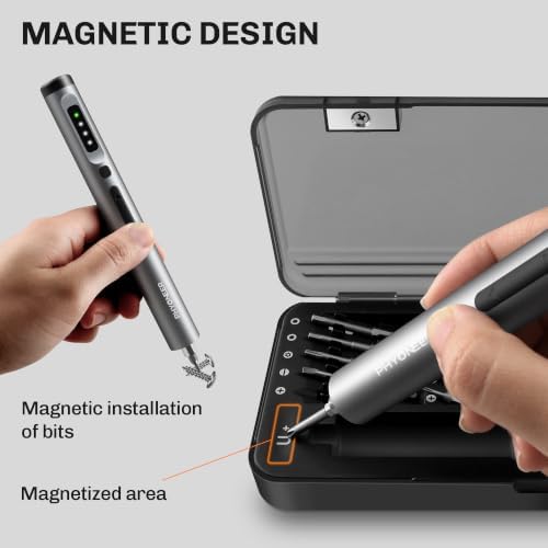 Mini Electric Screwdriver, 25-in-1 Precision Power Screwdriver Set