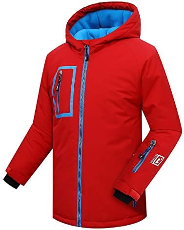 PHIBEE Big Boy's Waterproof Breathable Snowboard Ski Jacket