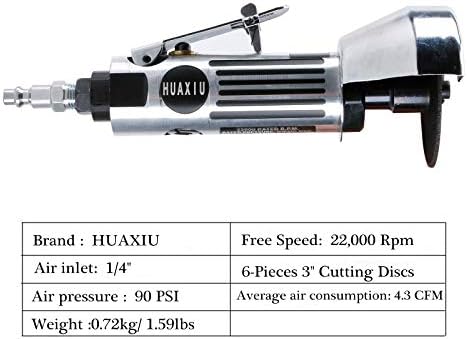 3inch Air Cut Off Tool Include 6Pcs 3 inch Cut Off Wheel,Free Speed 20000RPM