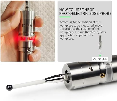 MMP25 3D Electronic Edge Finder 0.001mm Repeatability w/Ceramic Probe Tip