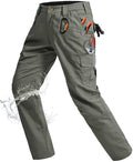 Rapoo Men's Ripstop Cargo Pants Work Pants EDC with 9 Pockets Hiking Pants