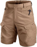 Mens Work Shorts Cargo Tactical Outdoor Wear Resistant Hiking Tool Shorts