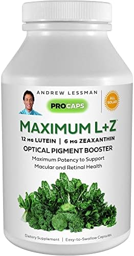 ANDREW LESSMAN ProCaps Maximum Lutein + Zeaxanthin Eye Vitamins, 30 Softgels