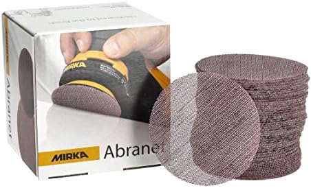 Mirka Abranet Grip Disc 3 inch Grit 180 Sanding Discs Hook and Loop