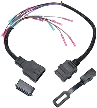 49308 49317 9 Pin Truck and Plow Side Repair Harness Kit Fit for Western Fisher Snow Plow Replace 49317 22335K 49308 22336K with Dust Cover,Western Snow Plow Wiring Harness Repair Kit