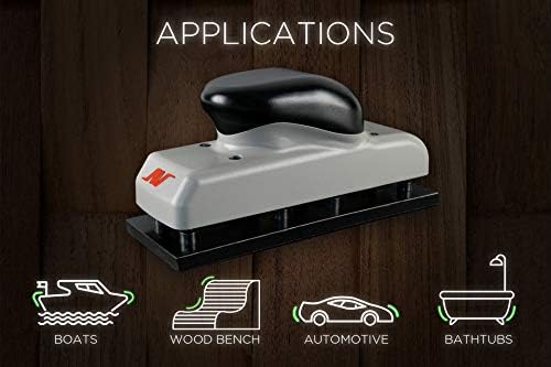 AirVANTAGE AA Sander (Auto-Adjust) Flexible Hand Sanding Block - 2.75" x 7.8" With Hook and Loop
