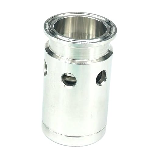 1.5" Tri Clamp Ferrule OD 50.5mm 1 Bar Breaker Vacuum Pressure Relief Safety Valve Spring Sanitary 304 Stainless Steel Beer