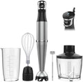 Turelar Immersion Blender Handheld Corded, 1100W 5 in 1 Hand Blender Set
