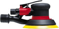 Chicago Pneumatic CP3514 - Air Orbital Sander Tool, Home Improvement, Woodworking Tools, Polisher, Rust Removal, Central Vacuum, 5 Pad Holes, Hook & Loop, 5 Inch (125 mm), 0.28 HP / 210 W - 12000 RPM