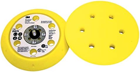 3M HOOKIT DUST-Free Backup PAD 6"