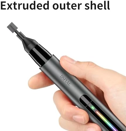 Iesooy for DSPIAE PRO Reciprocating Electric Sanding Pen, 5-Speed and USB Charging with LED Light, Multi-Purpose Power Tool, Mini Power Sander for Sanding, Polishing, Finishing, DIY Crafts