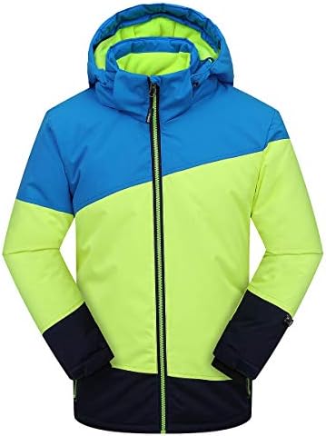PHIBEE Big Boy's Waterproof Breathable Snowboard Ski Jacket