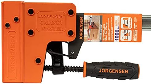 Pony Jorgensen 8072 Cabinet Master 72" 90° Parallel Jaw Bar Clamp , Orange