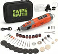 12V Cordless Rotary Tool Kit, Brushless Motor, LCD Display, 8000-32000 RPM Variable Speed, 2.5Ah Battery, 40 Accessories for Wood Carving, Engraving, Grinding, Sanding and Cutting