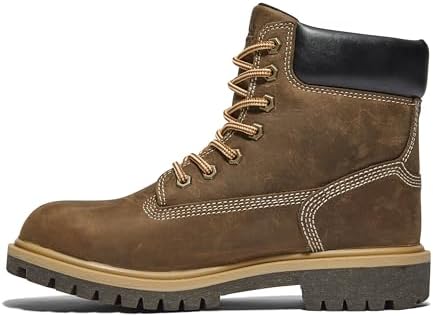 Timberland PRO Women’s Direct Attach 6 Inch Steel Safety Toe Insulated Waterproof Industrial Work Boot