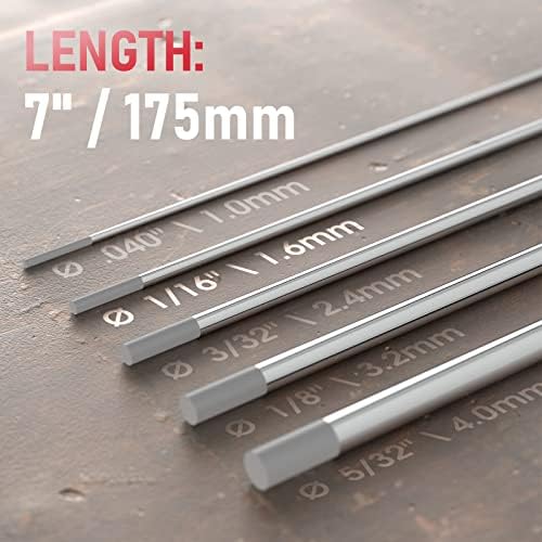 YESWELDER TIG Welding Tungsten Electrode 2% Ceriated