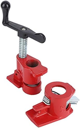 Woodworking Clamp Set for Workbenches 4 Sets 3/4 of Heavy Duty Iron Wood Metal Clamp Workholding Devices