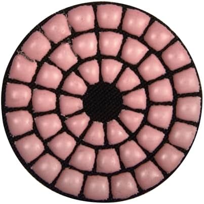Proxxon 28657 Diamond-Coated Sanding and Polishing Pads, K 100, Diameter 50 mm, Pack of 3, for Angle Polishers WP/E and WP/A
