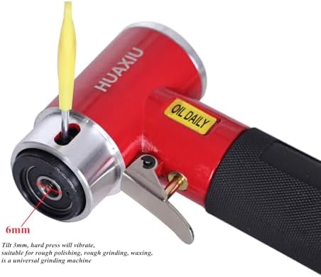 Mini Orbital Sander, High Speed Air Polisher for Auto Body Work & Detailing