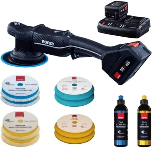 RUPES BigFoot HLR21 Random Orbital Basic Polishing Kit