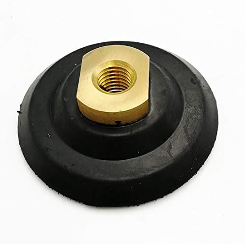 SHDIATOOL 3 Inch Backer Pad or Backing pad of Rubber Body with 5/8-Inch-11 Thread for Diamond Pads