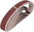 HARFINGTON 2 x 42 Inch Sanding Belts, 10 Pcs 40 Grits Aluminum Oxide