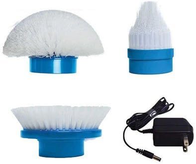 Hurricane Spin Scrubber Cordless Rechargeable Power Scrubber by BulbHead (1 Pack)