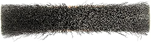 Walter 13B061 Stringer Bead Wheel Brush - 6 in. Orange Abrasive Wheel Brush with Crimped Wires, Round Hole, Carbon Steel