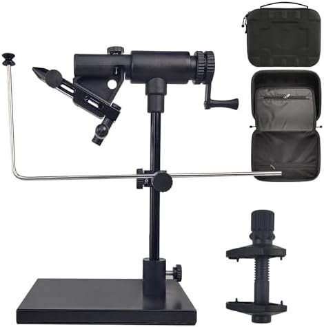 Riverruns II Generation Rotary Fly Tying Vise 360 Degree Rotation Ultra Light Rotary Fly Vise