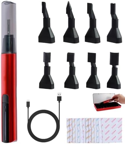 Mini Reciprocating Sander Set Portable Electric Sanding Pen USB Rechargeable Mini Sander with Overload Protection 3 Gears Adjustable Sanding Pen Polishing Machine for Grinding Polishing Surfa