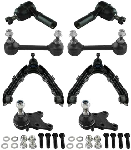 TRQ Front Steering & Suspension Kit Ball Joint Control Arm with Ball Joint