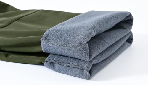BASUDAM Men's Work Pants Softshell Winter Fleece Lined Insulated Outdoor