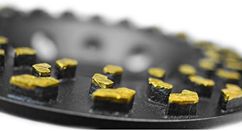 Megatron 7" Diamond Cup Grinding Removing Disc Wheel for Any Concrete, Paint, Epoxy, Glue and Mastic with CDB New Technology (Megatron 7")